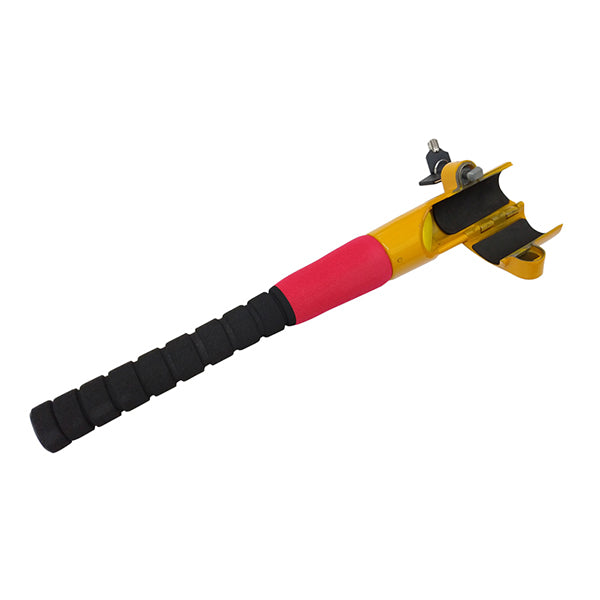 Baseball Bat Steering Wheel Lock - Yellow